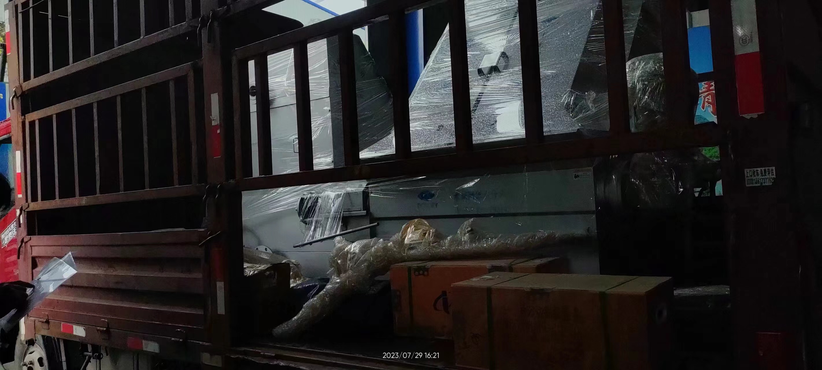 河南盾旗發(fā)浙江1臺(tái)120Z，發(fā)天津1臺(tái)120B